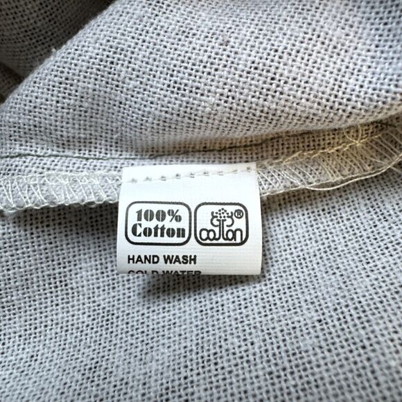 Cupcake International Lagenlook Oversized Jacket OS Cotton Cloud Sun Mountain - Picture 10 of 10